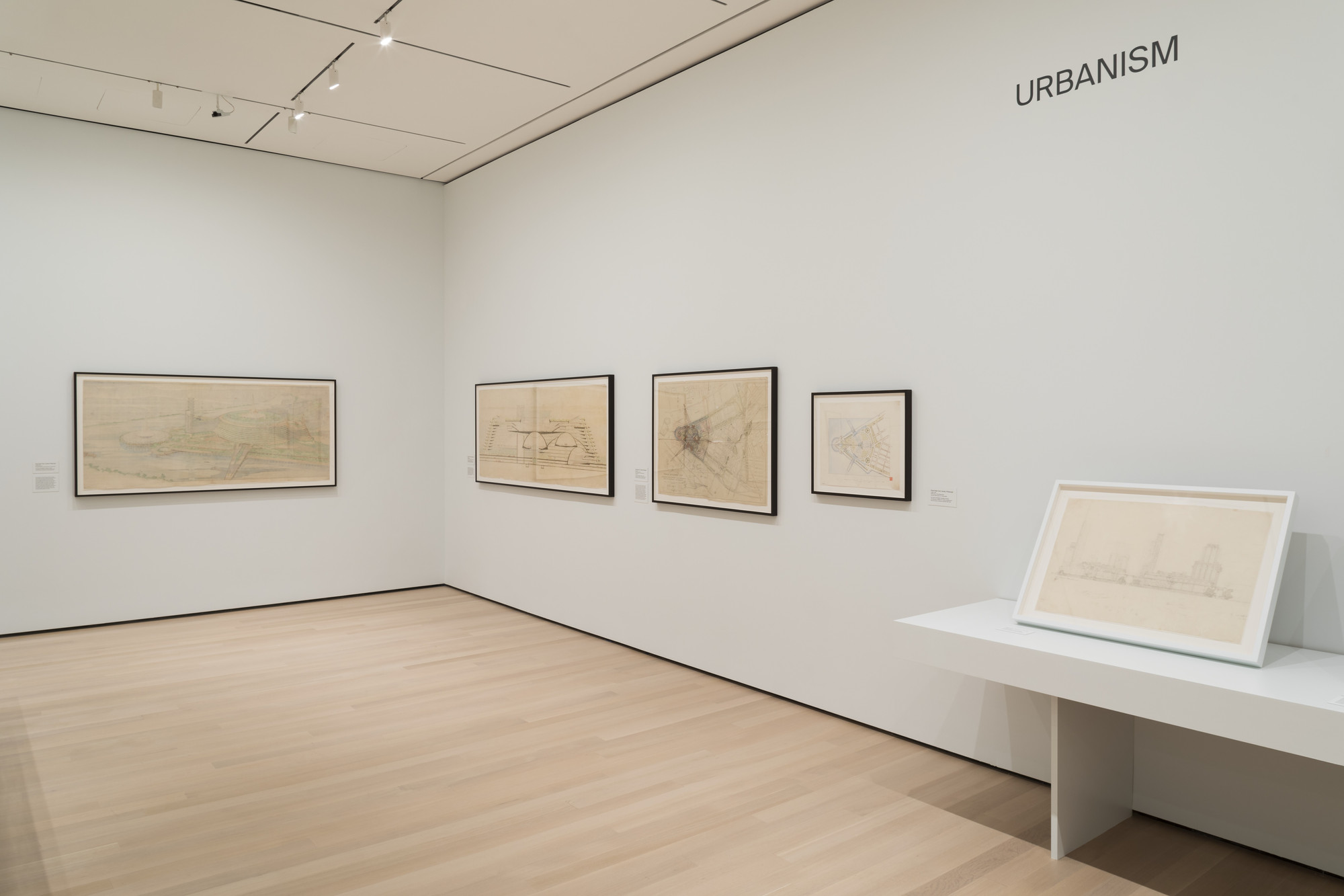 Installation View Of The Exhibition Frank Lloyd Wright At 150 Unpacking The Archive Moma 6314