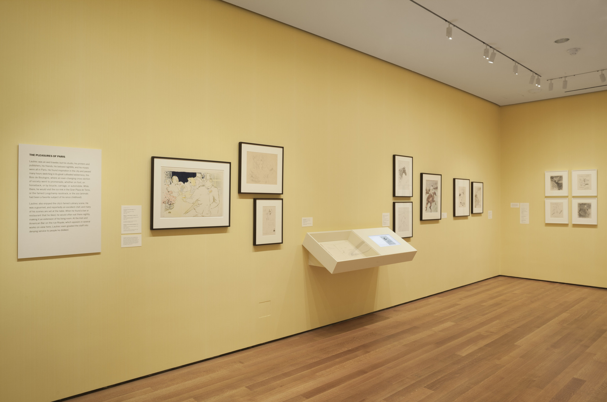 Installation view of the exhibition 