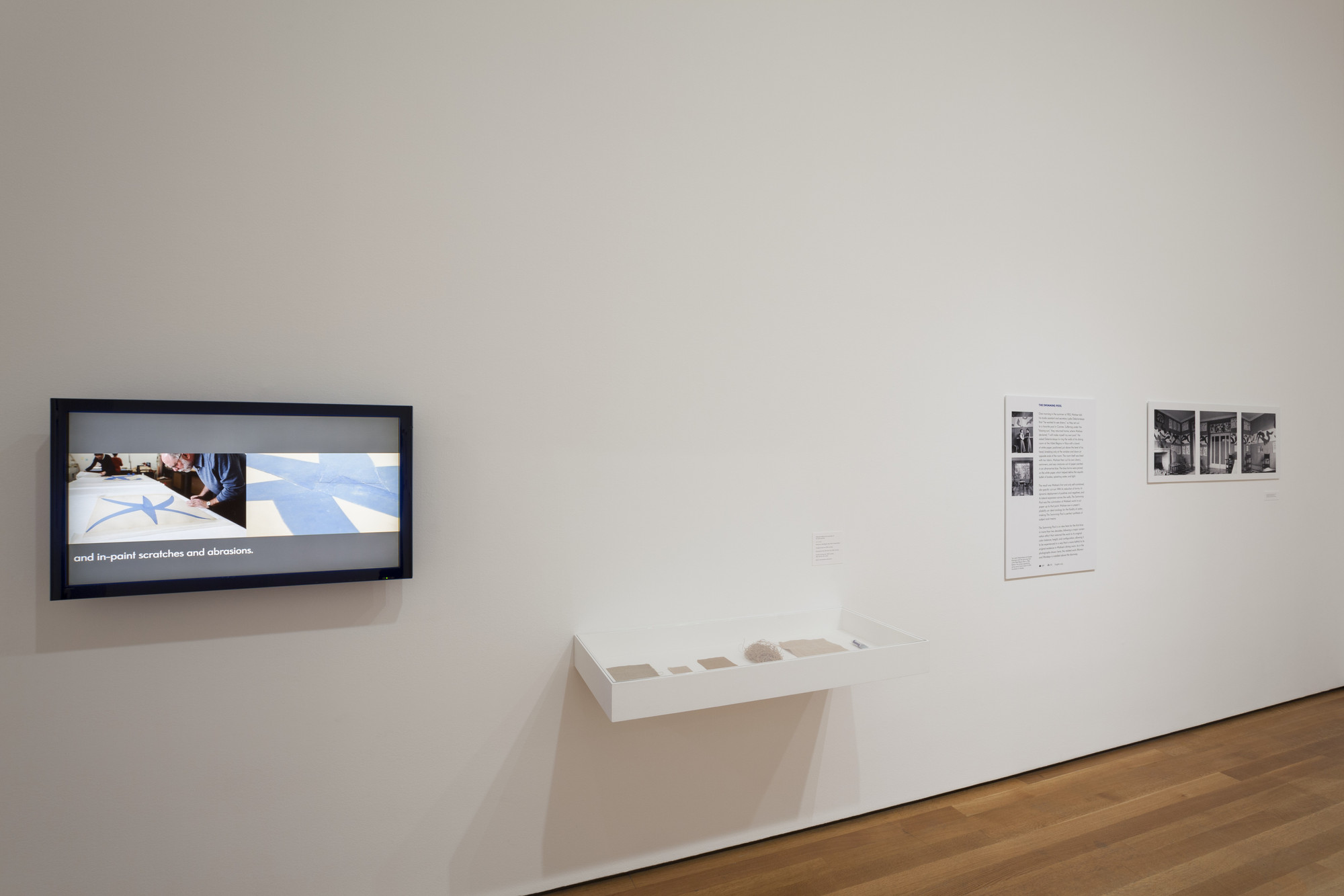 Installation view of the exhibition 