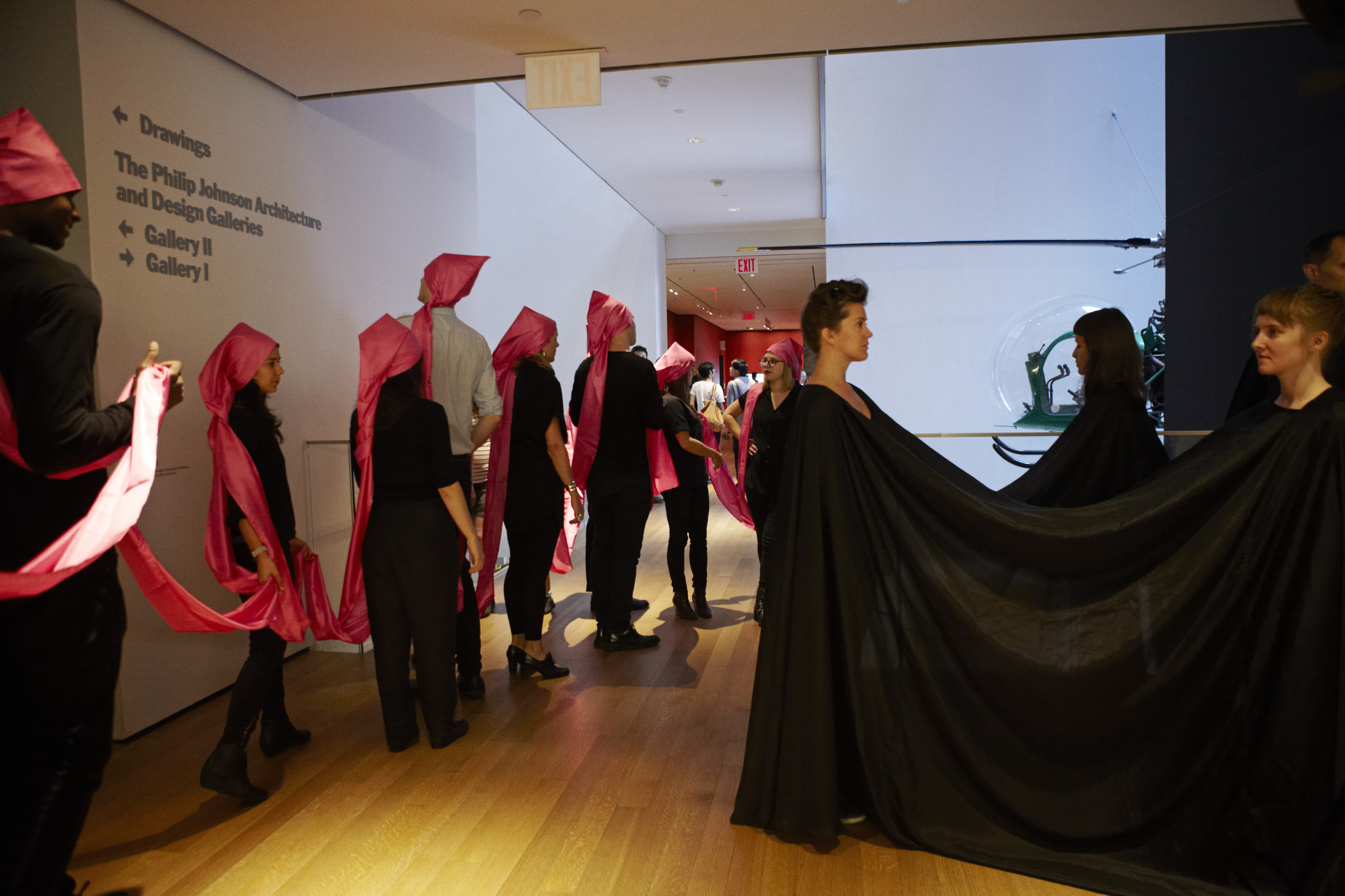 Left: "Ten In A Hat," Right: "Four In A Dress," From The Performance ...