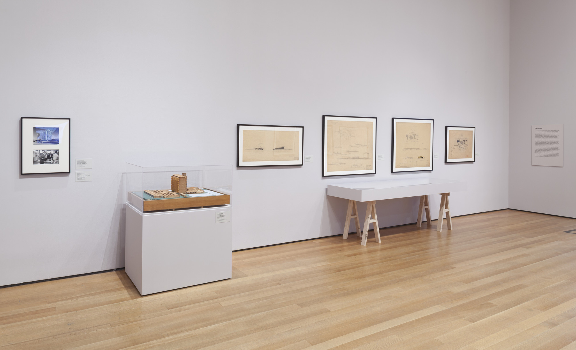 Installation view of the exhibition 