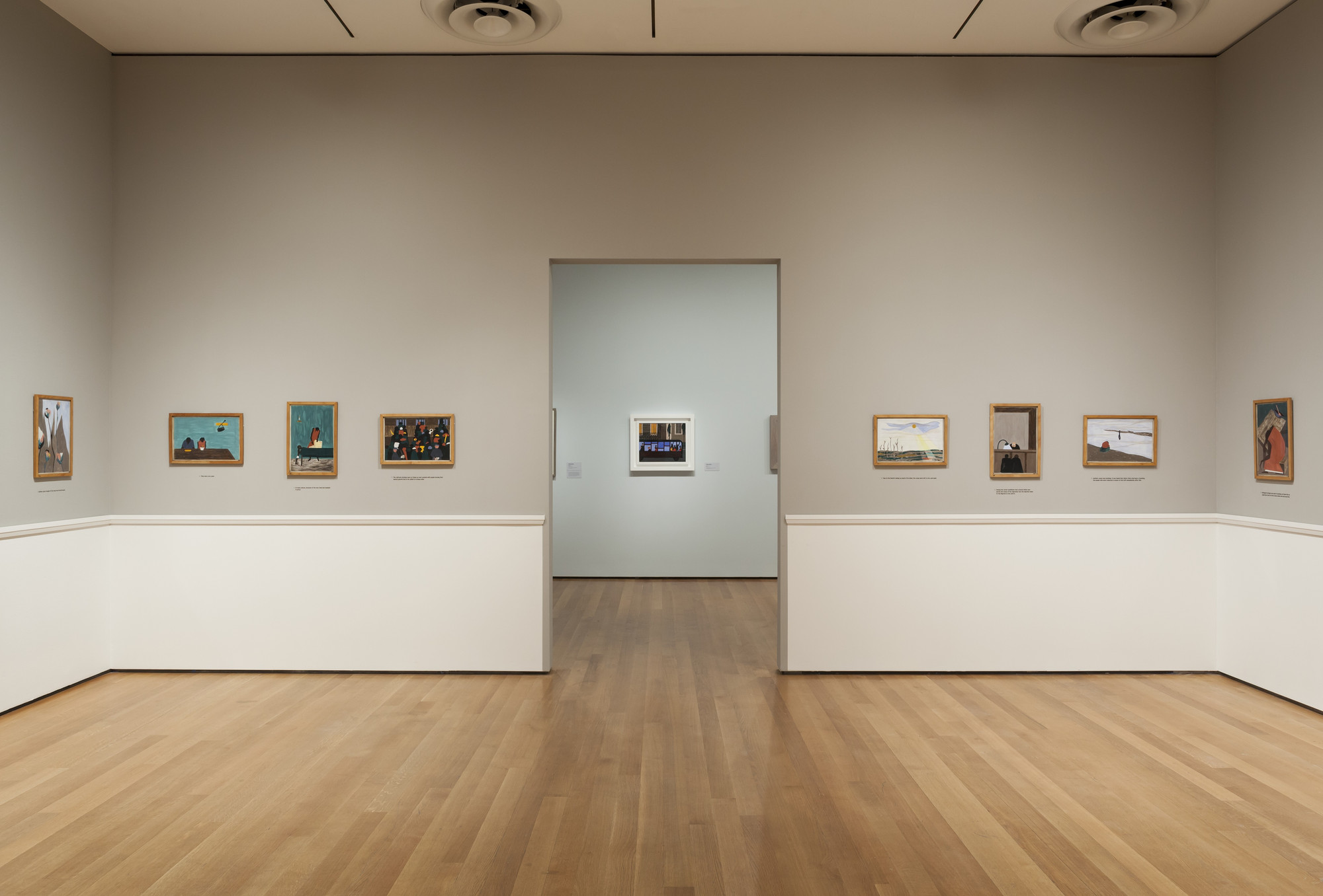 Installation view of the exhibition 