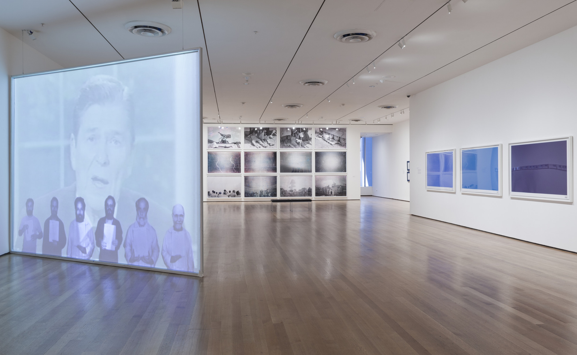 Installation view of the exhibition 