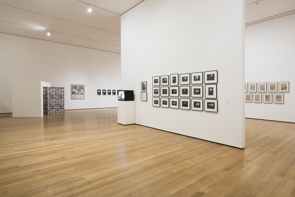 Installation view of the exhibition “Adrian Piper: A Synthesis of ...