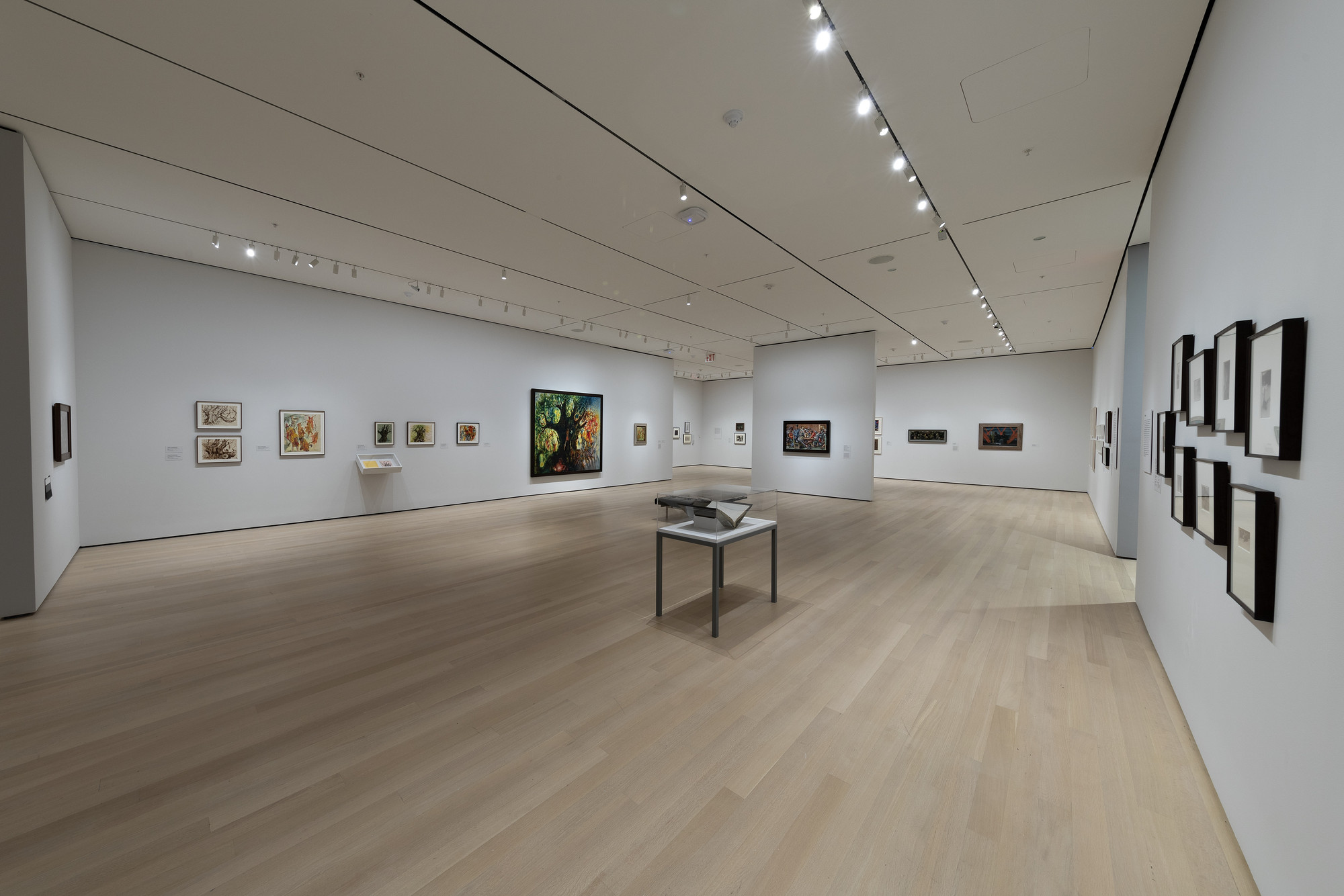 Installation view of the exhibition 