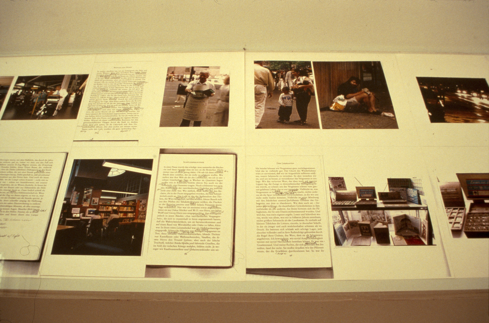 Installation view of 