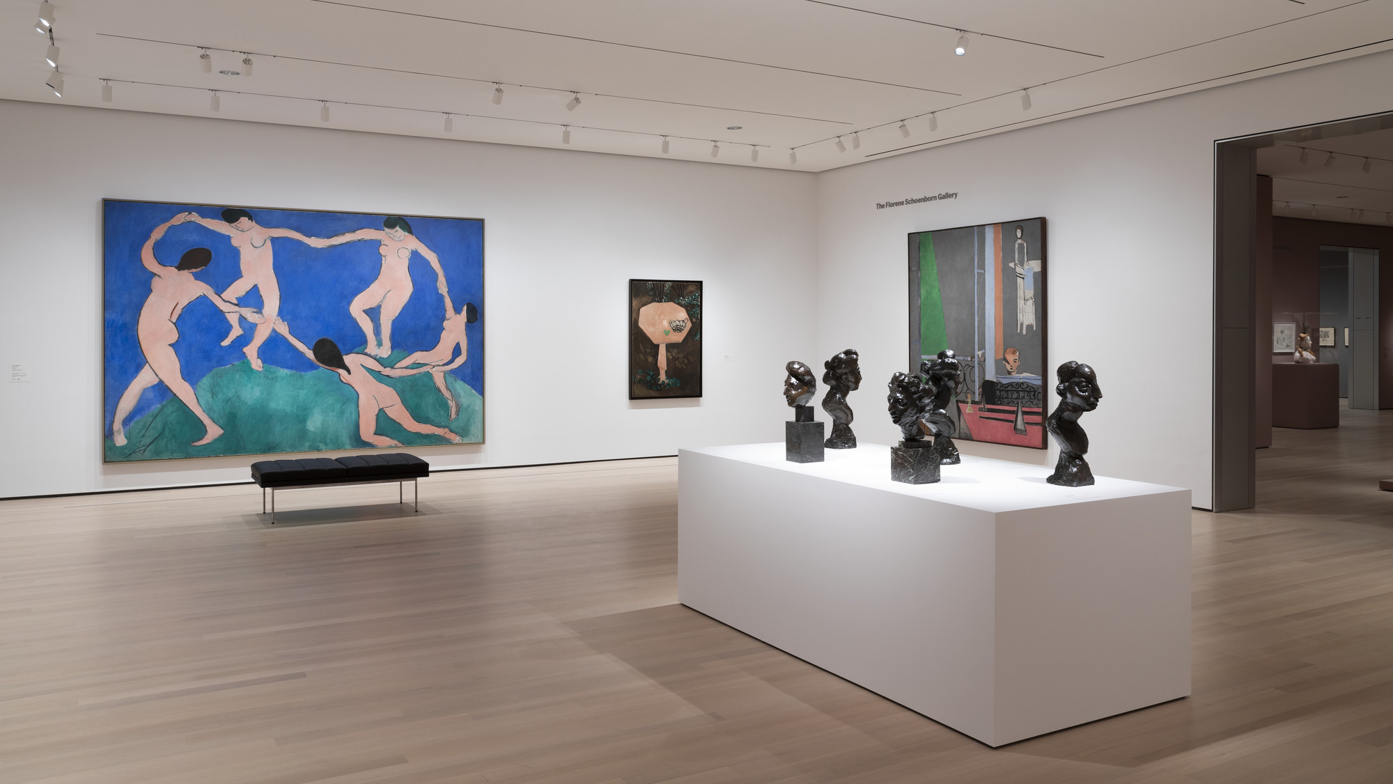 Installation view of the gallery "Henri Matisse" in the exhibition