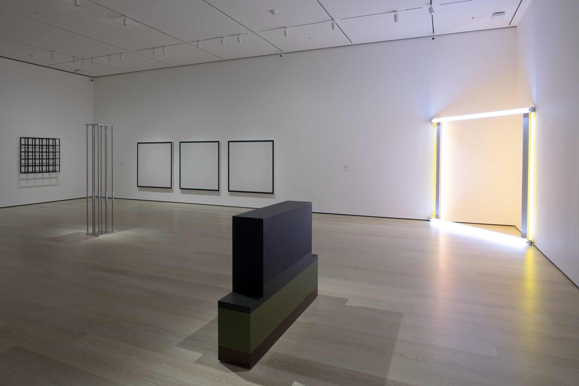 Installation view of the gallery 