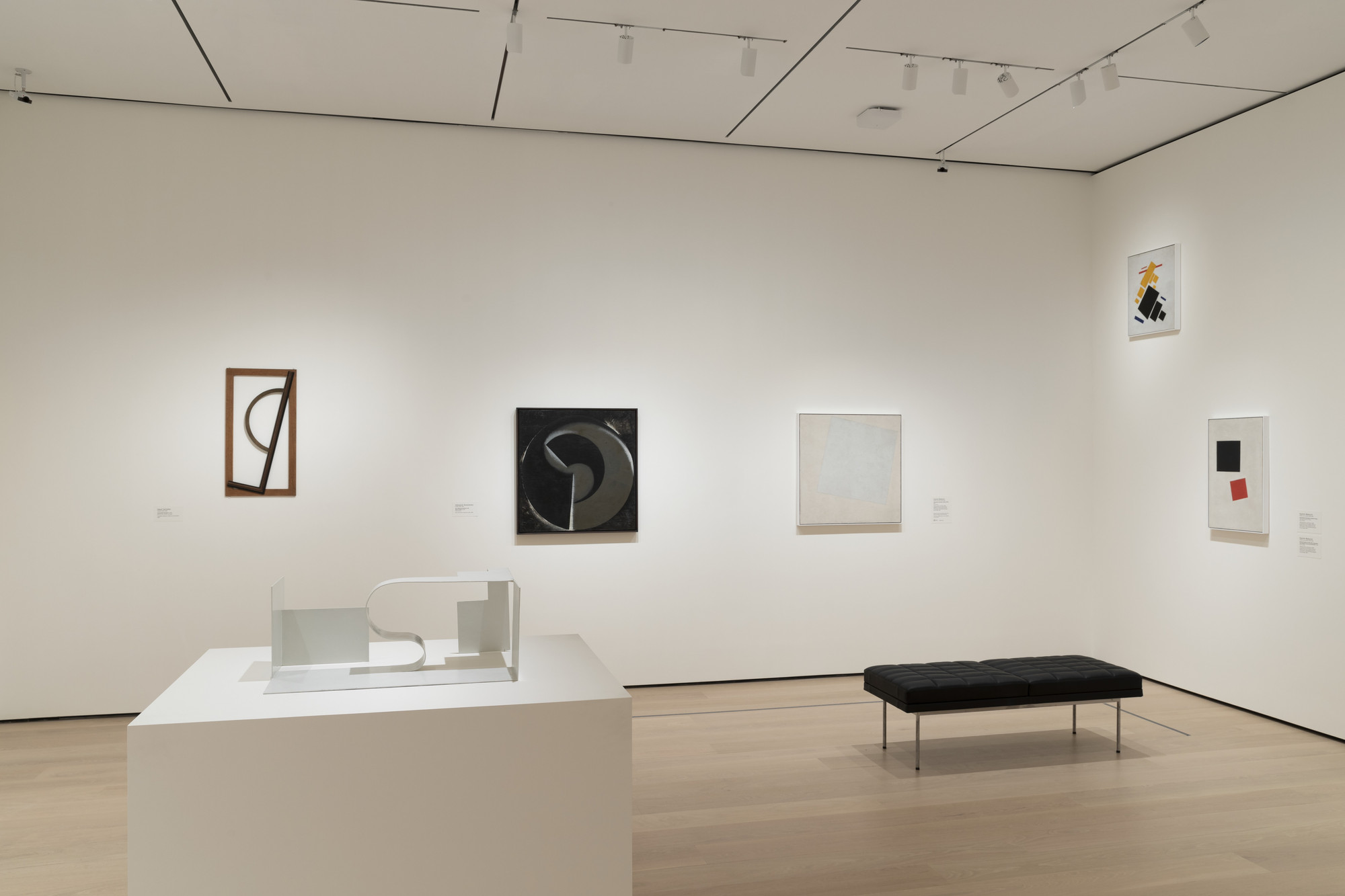 Installation view of the gallery 