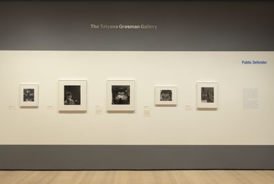 Dorothea Lange. Black Maria, Oakland. 1955-57 | MoMA