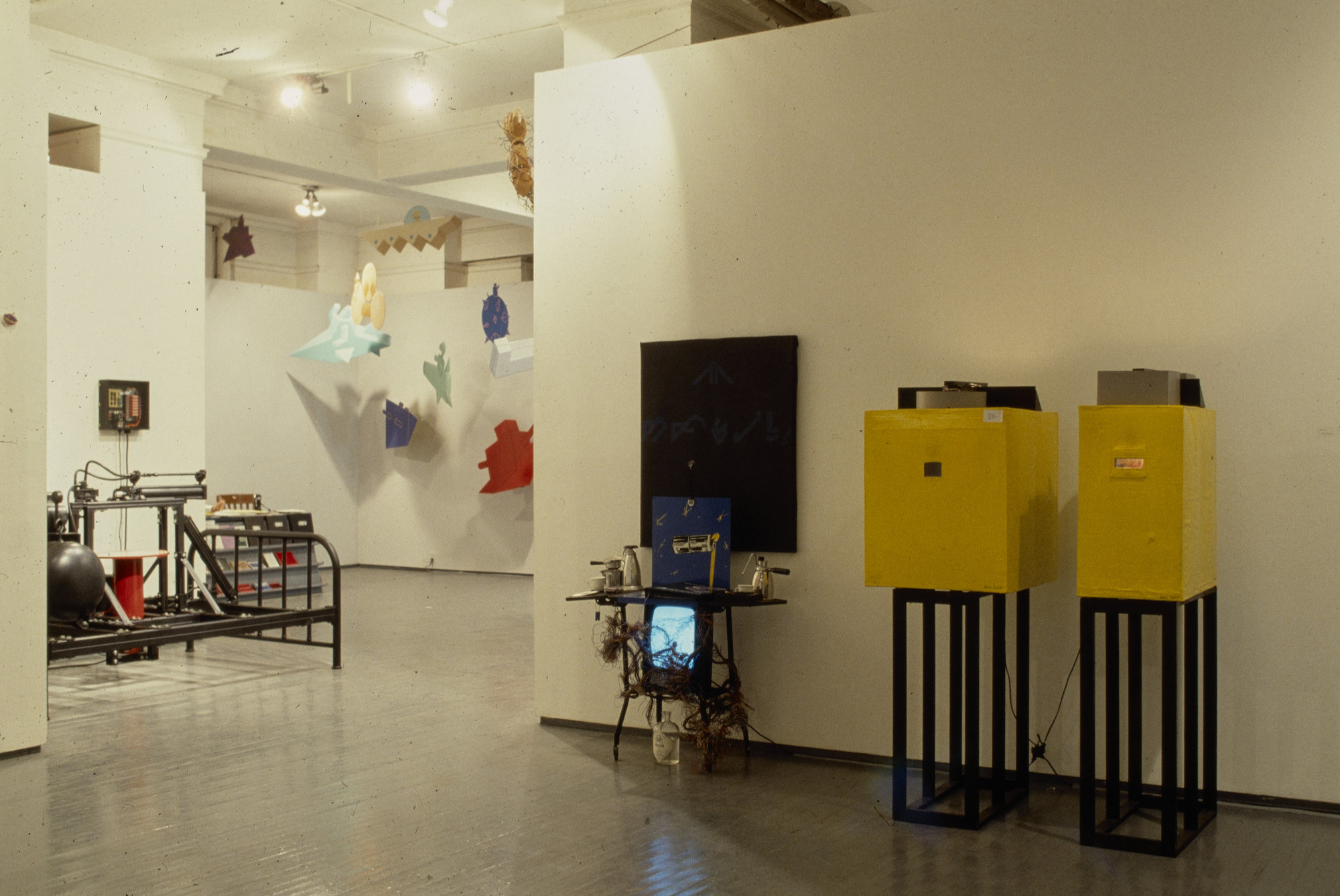 Installation view of the Clocktower exhibition 