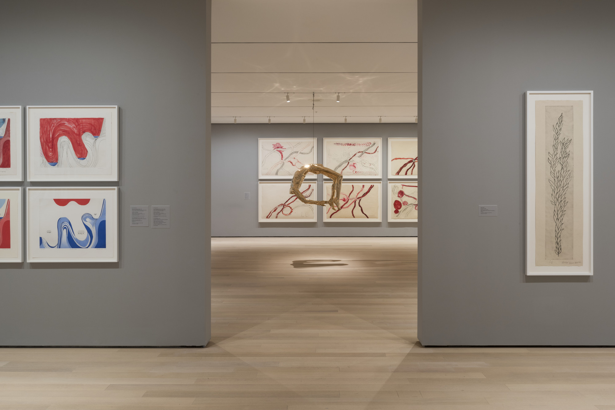 Installation View Of The Exhibition "Louise Bourgeois: An Unfolding ...