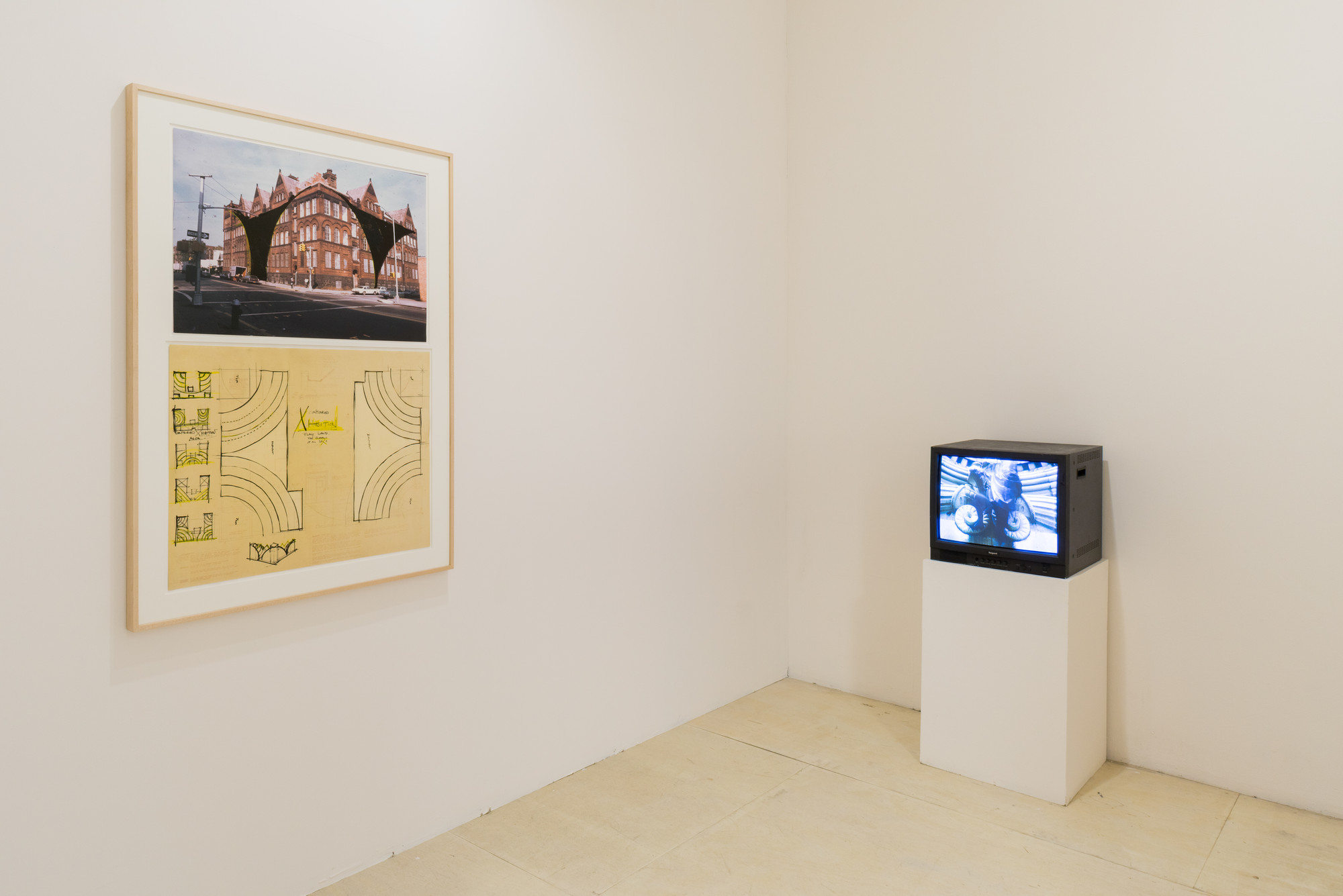 Installation view of the exhibition 