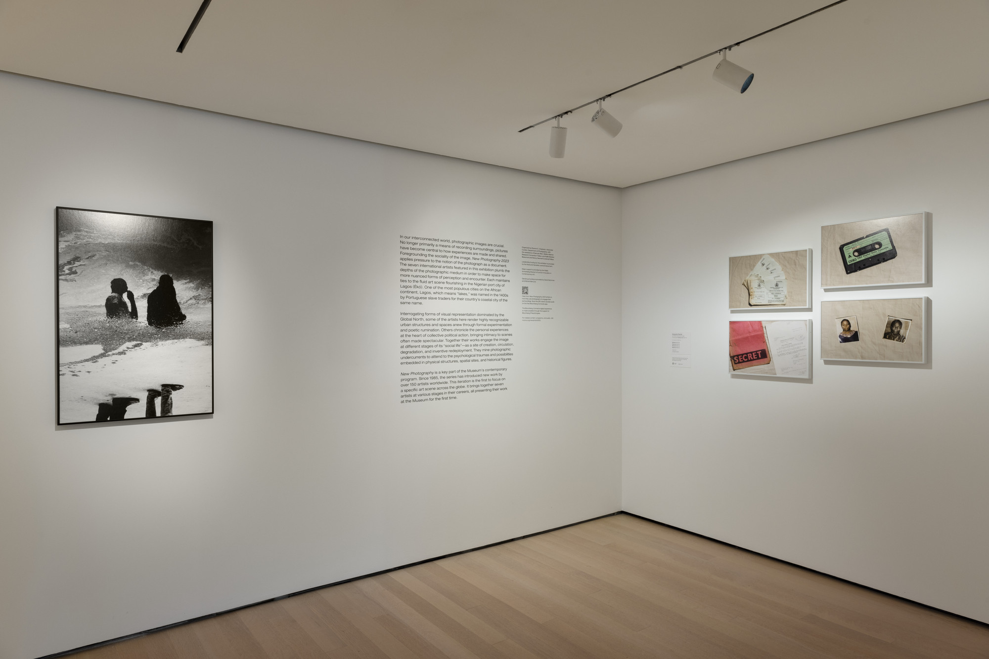 Installation view of the exhibition 