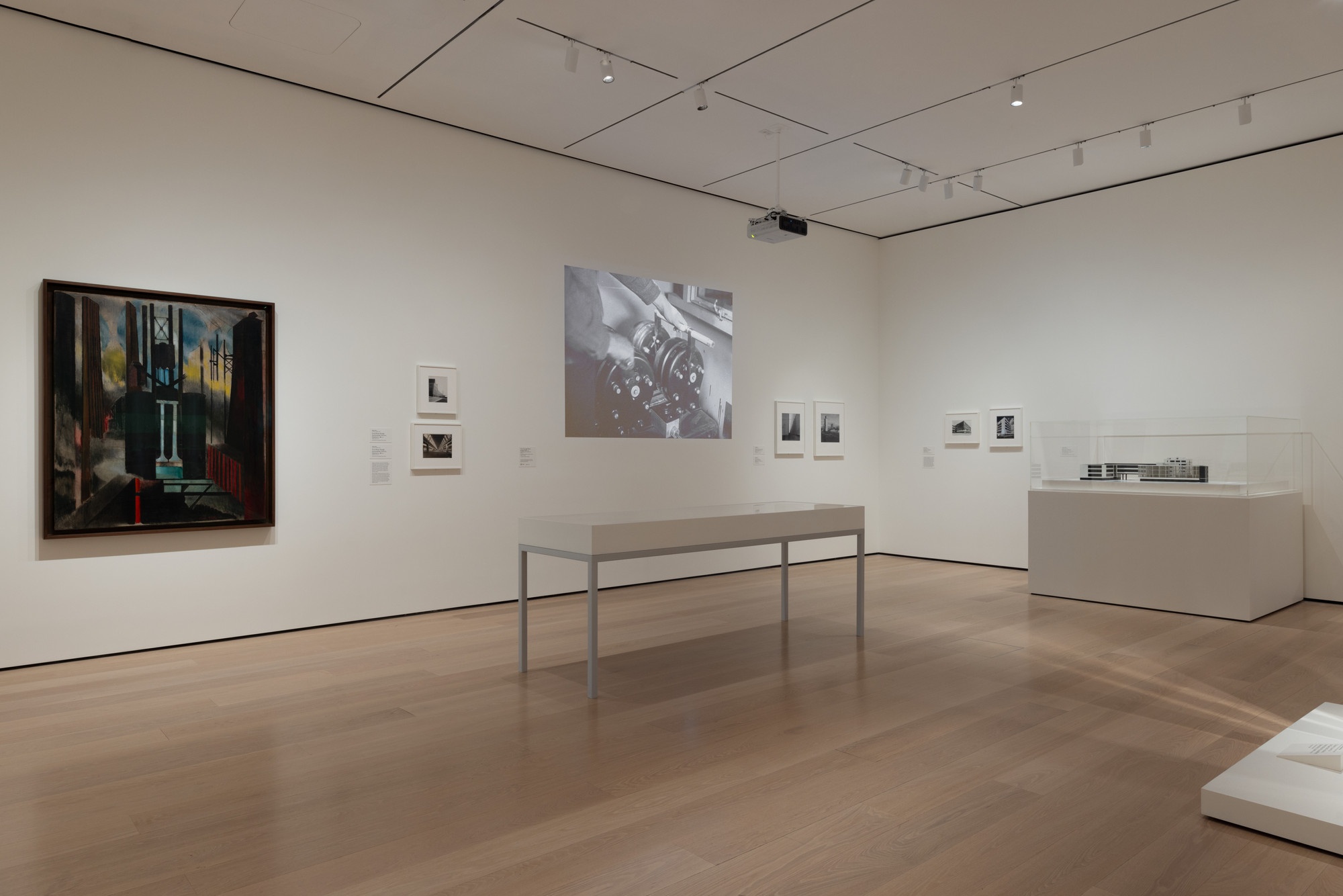 Installation view of the gallery 