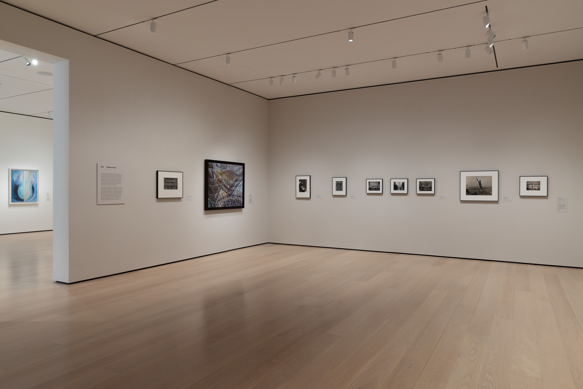 Installation view of the gallery 