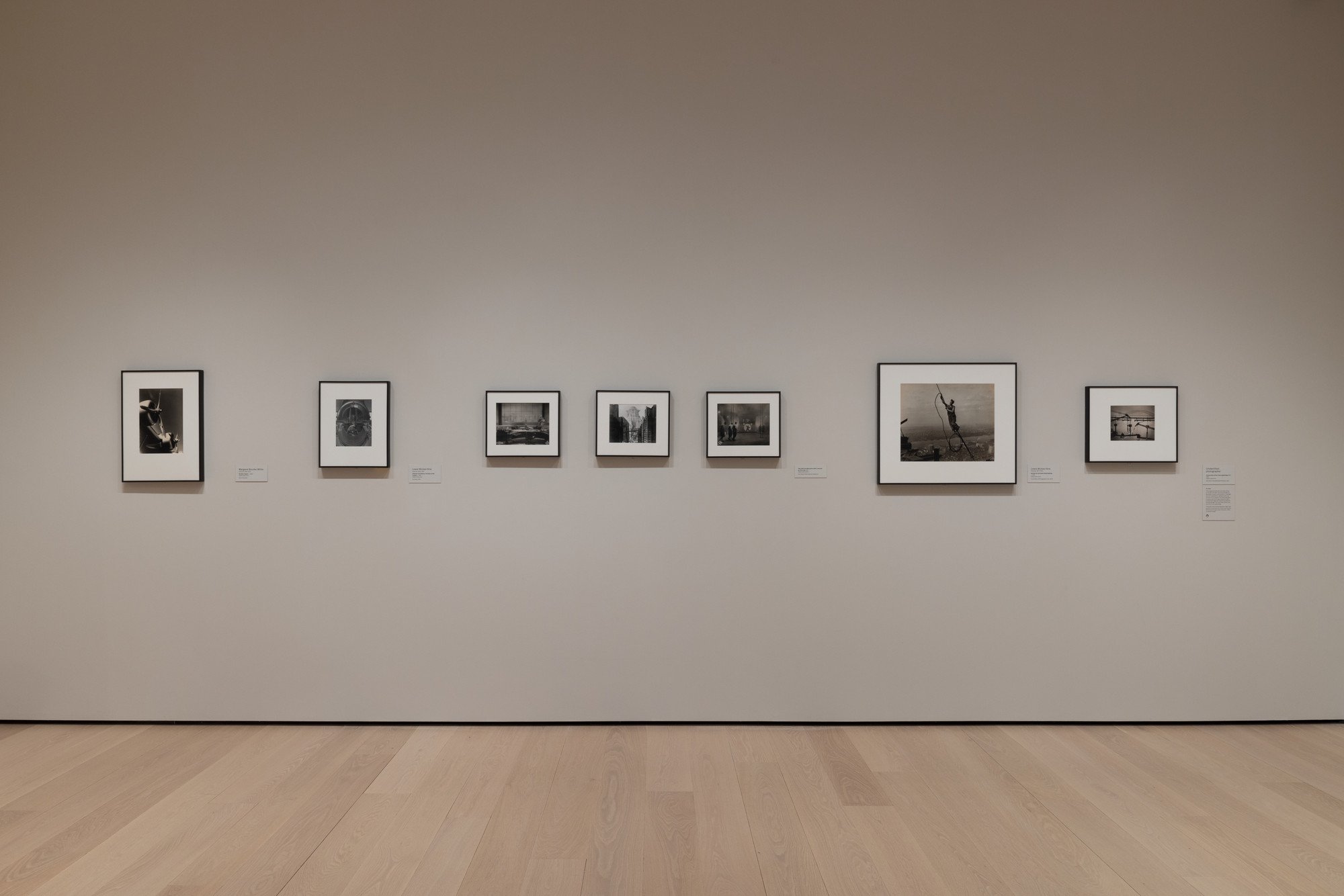 Installation view of the gallery 