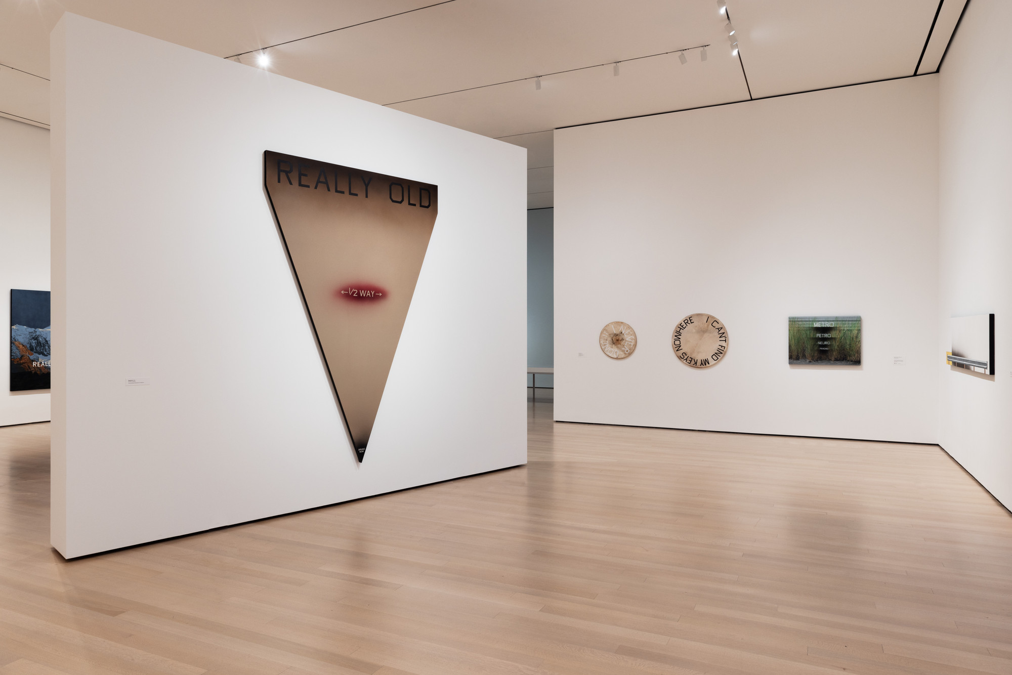 Installation View Of The Exhibition “ED RUSCHA / NOW THEN" | MoMA