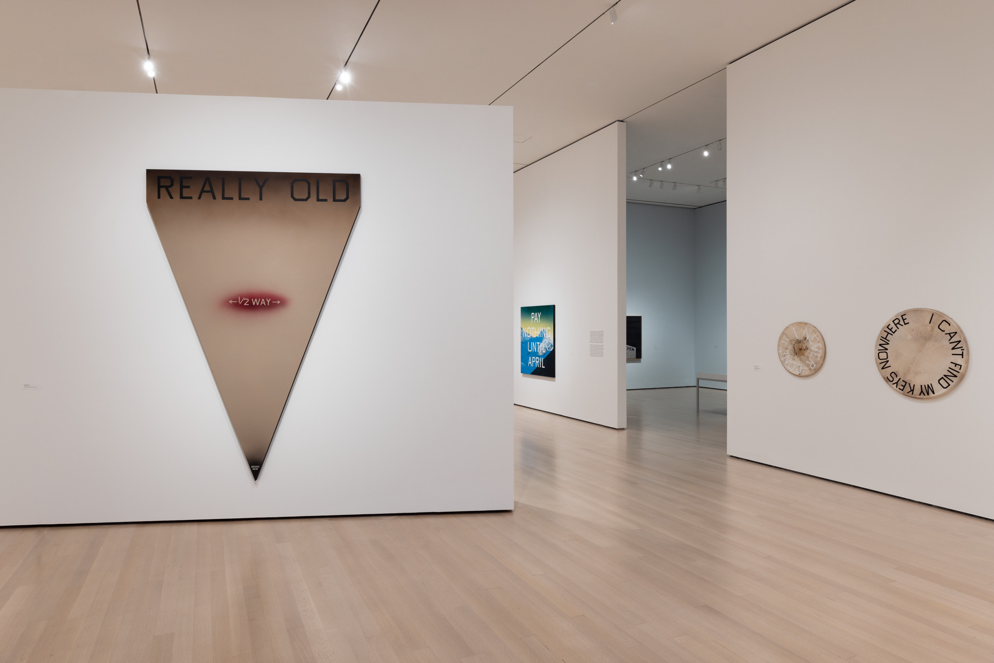 Installation View Of The Exhibition “ED RUSCHA / NOW THEN" | MoMA