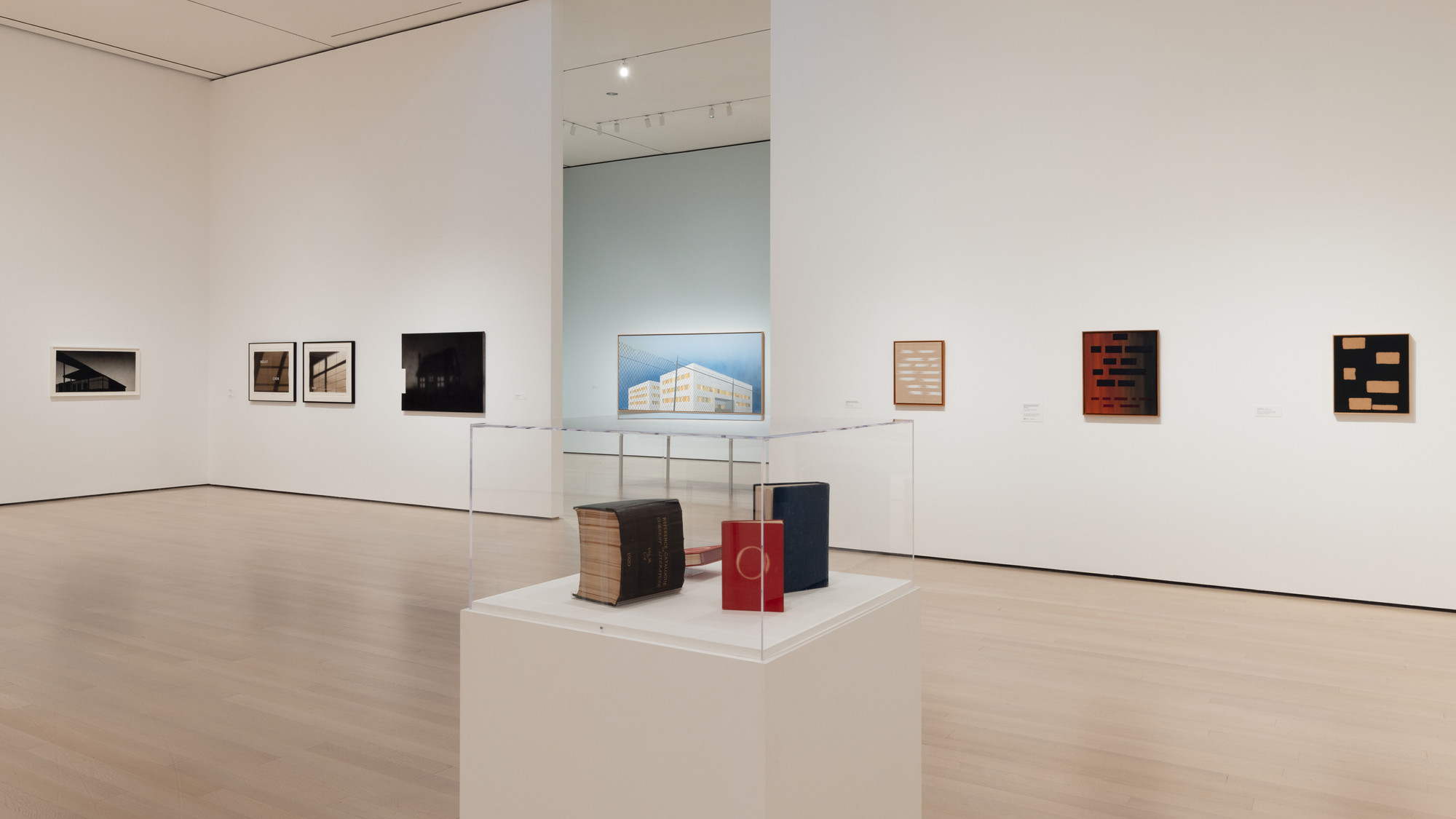 Installation view of the exhibition “ED RUSCHA / NOW THEN