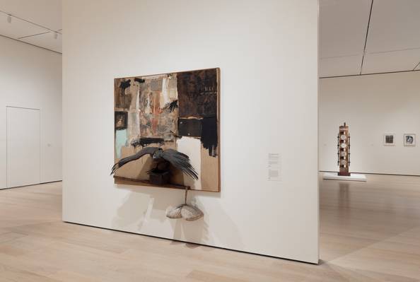 Robert Rauschenberg. Canyon. 1959 | MoMA