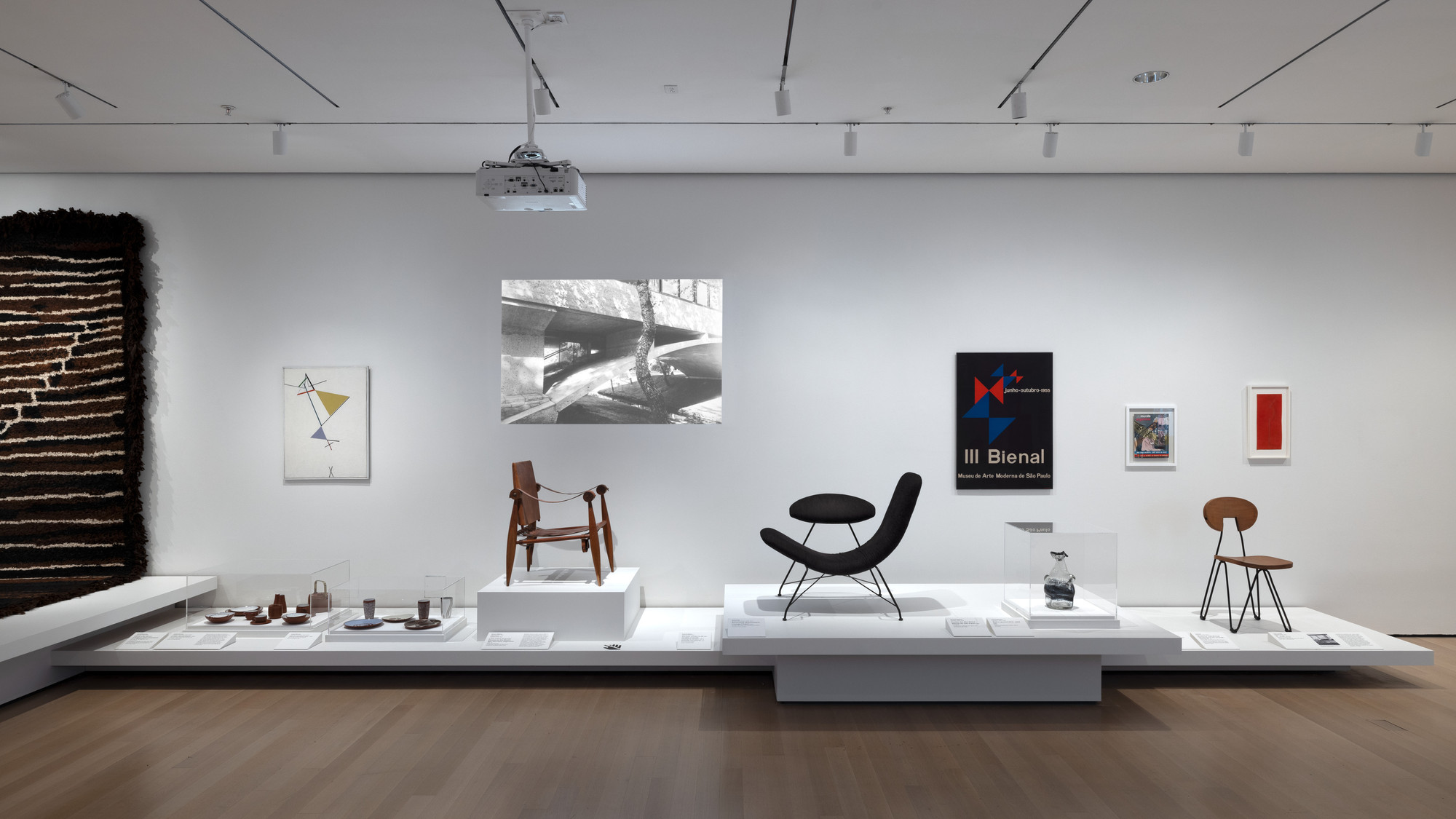 Installation view of the exhibition “Crafting Modernity: Design in ...