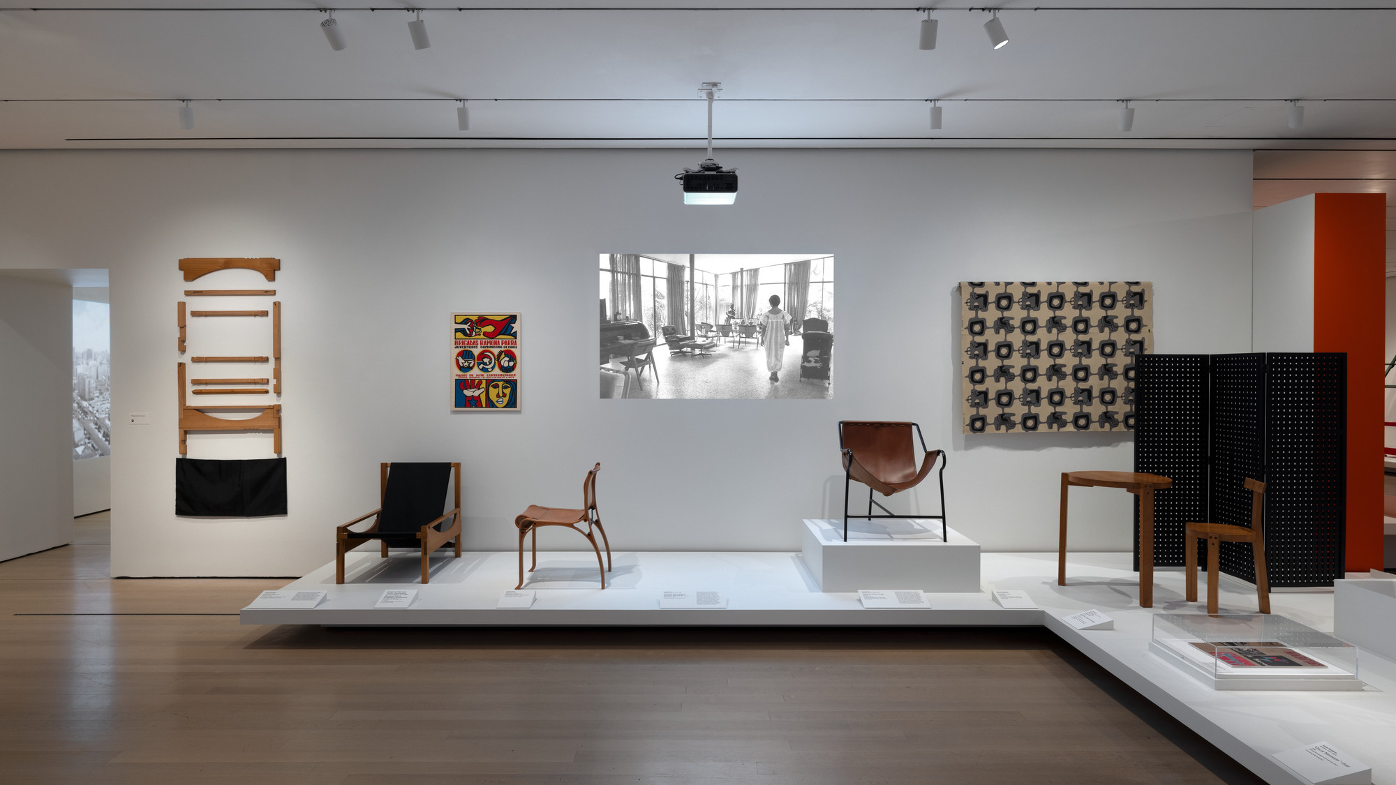 Installation view of the exhibition “Crafting Modernity: Design in ...