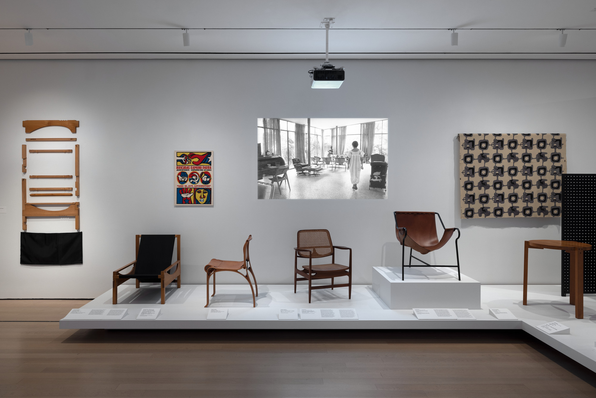 Installation view of the exhibition “Crafting Modernity: Design in ...