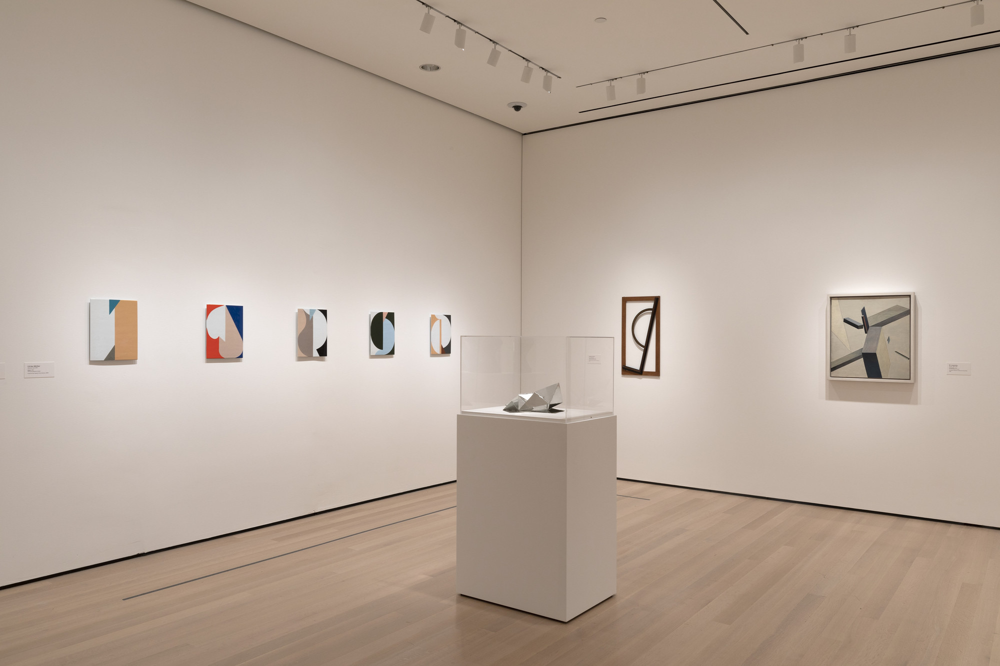 Installation view of the gallery 