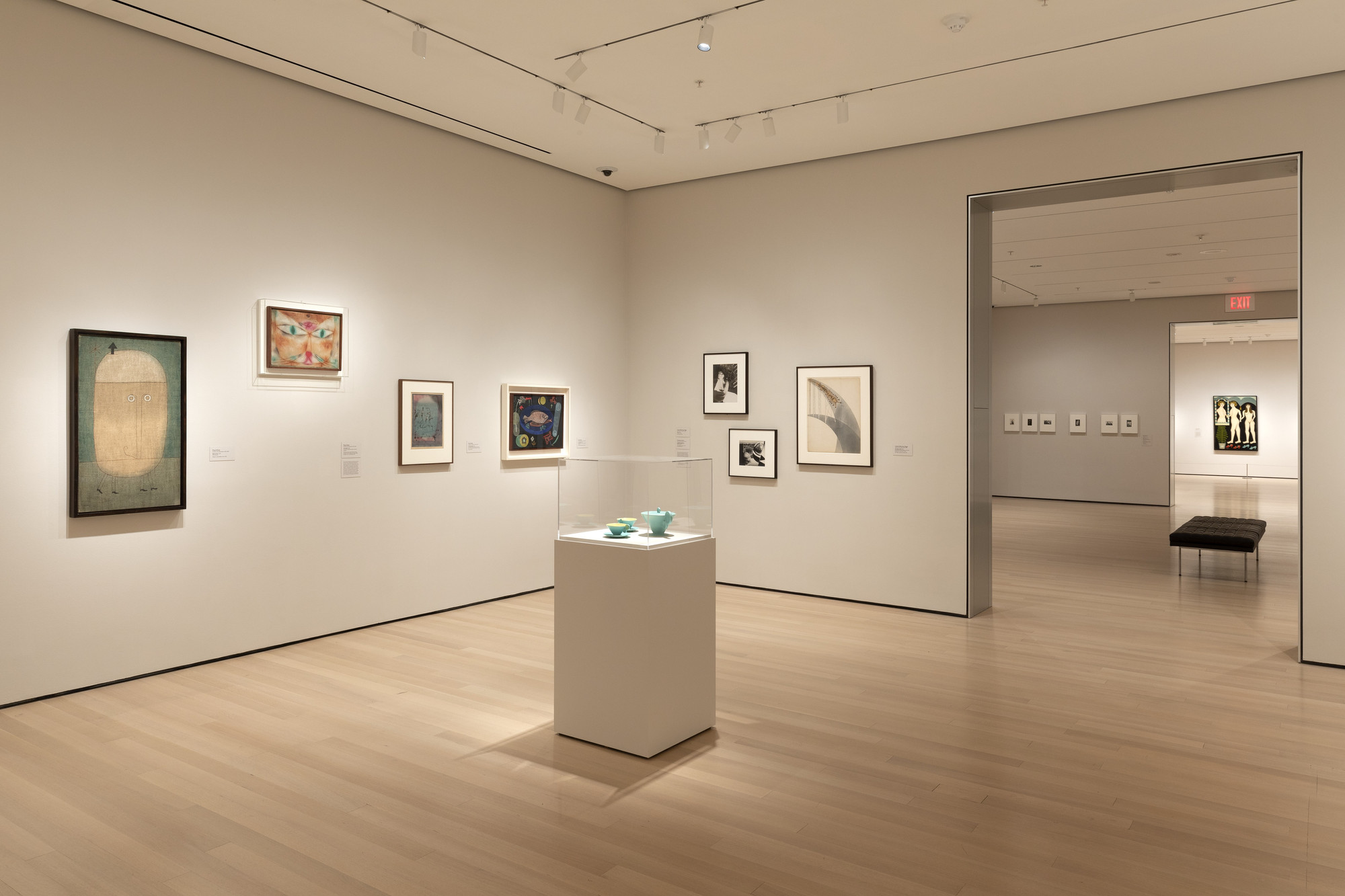 Installation view of the gallery 