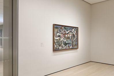 Jackson Pollock. The She-Wolf. 1943 | MoMA