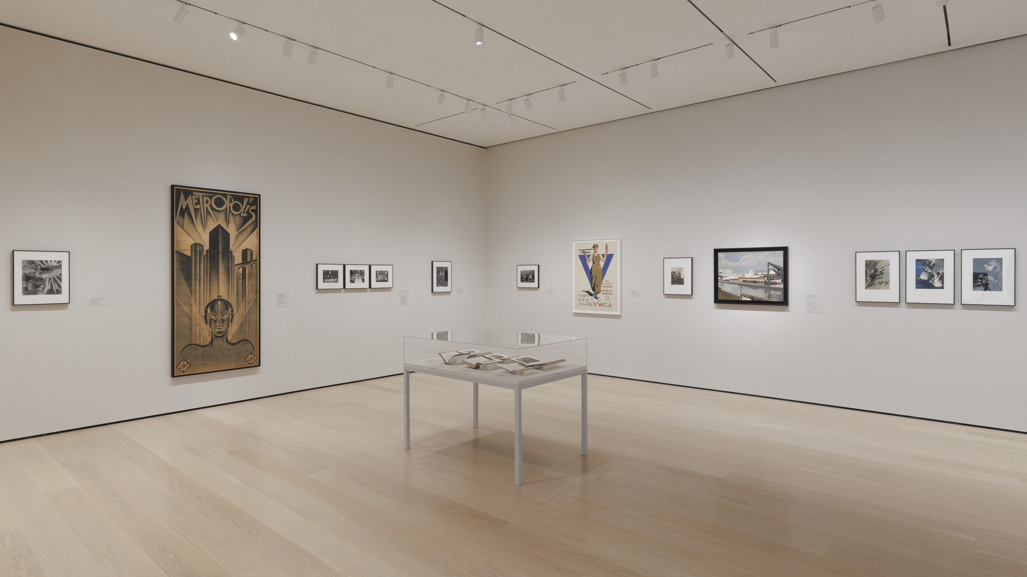 Installation view of the gallery 