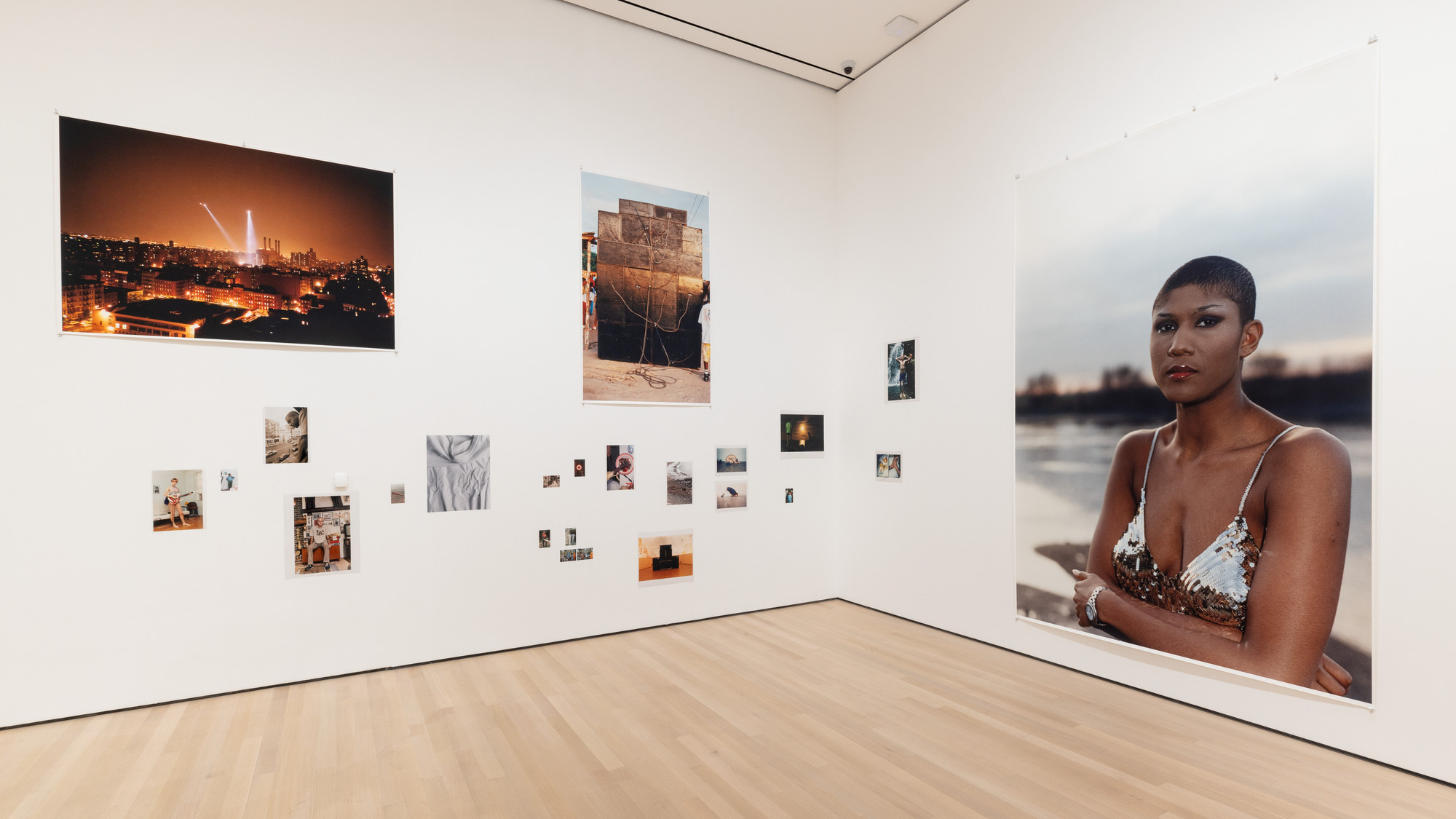 Installation view of the exhibition "Wolfgang Tillmans To look without