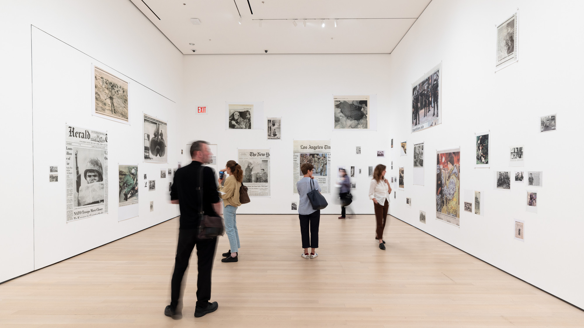 Installation view of the exhibition 