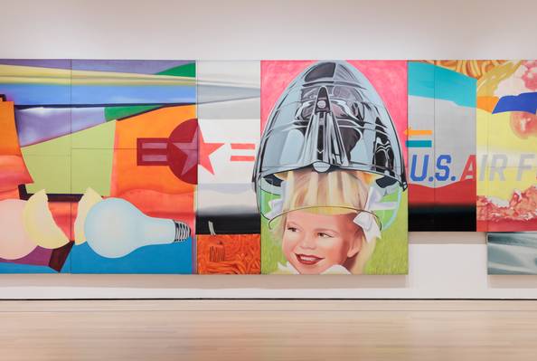 James Rosenquist. F-111. 1964-65 | MoMA