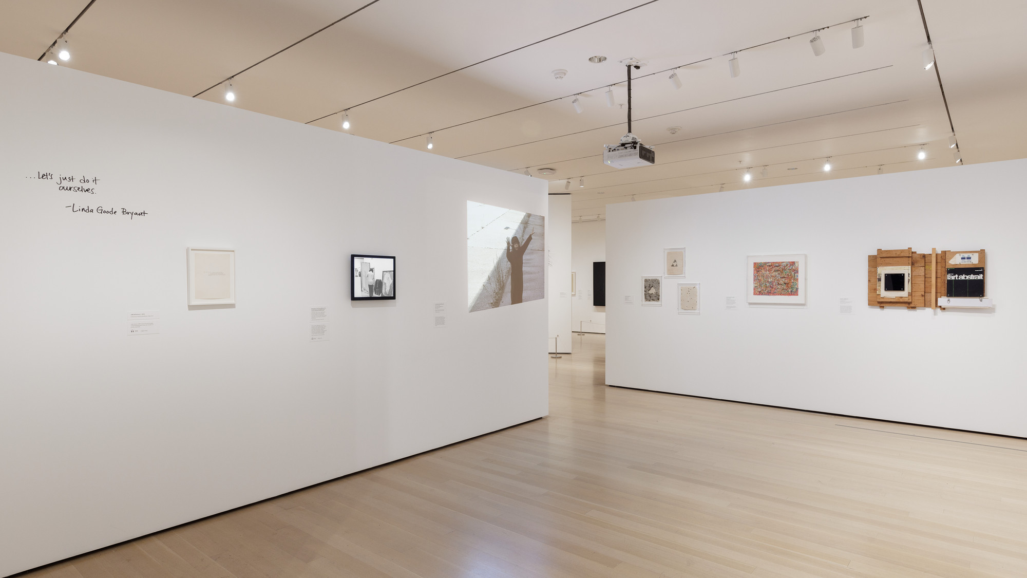 Installation view of the exhibition 