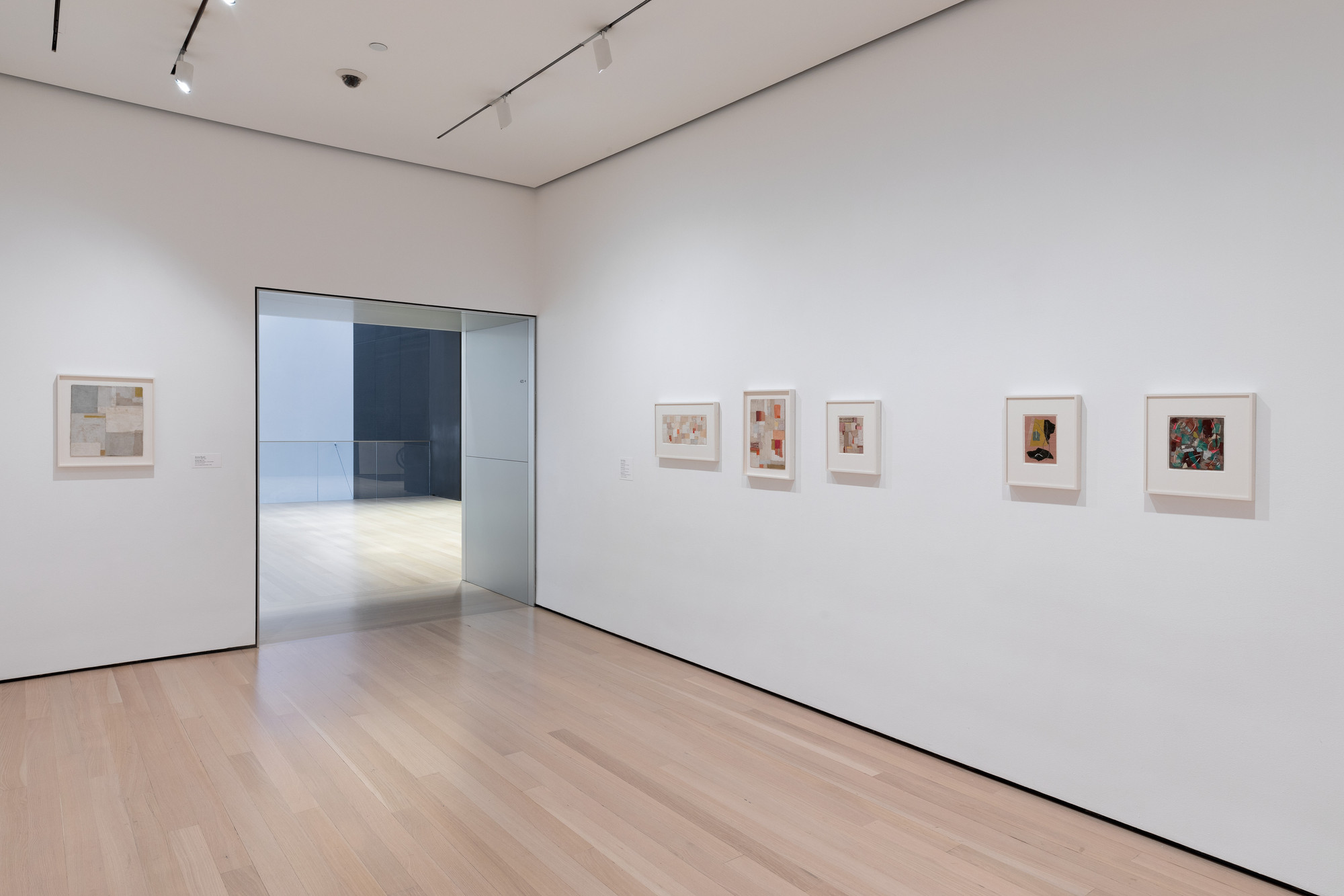 Installation view of the gallery 