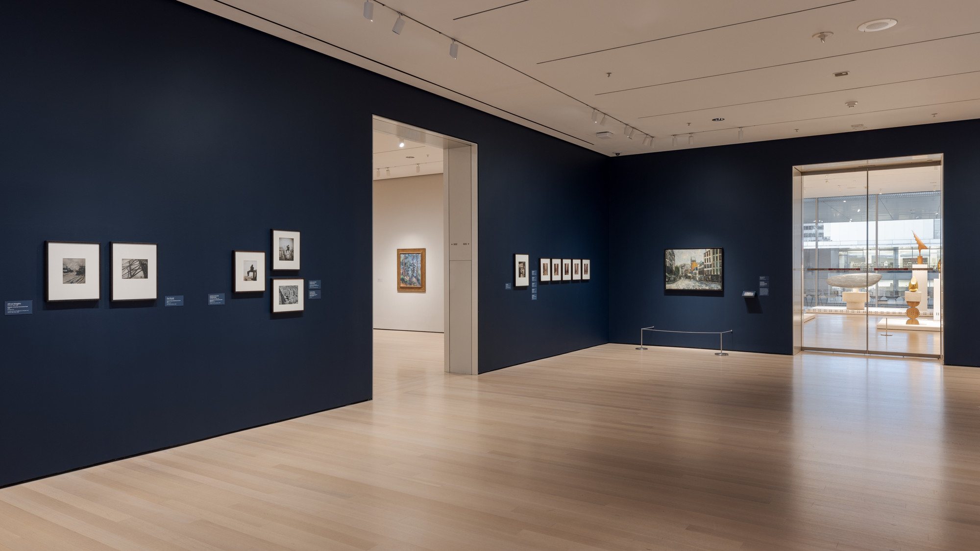 Installation view of the gallery 