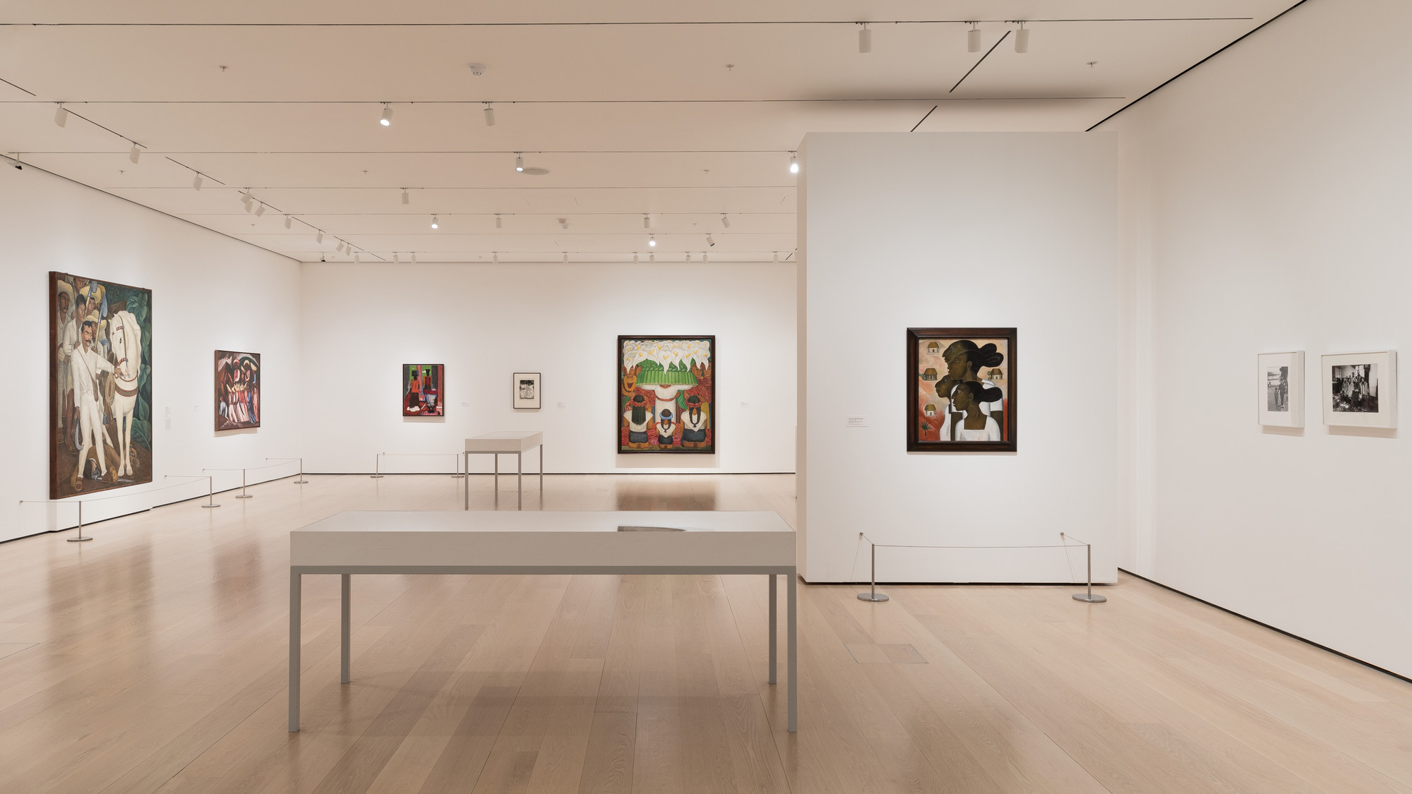 Installation view of the gallery 