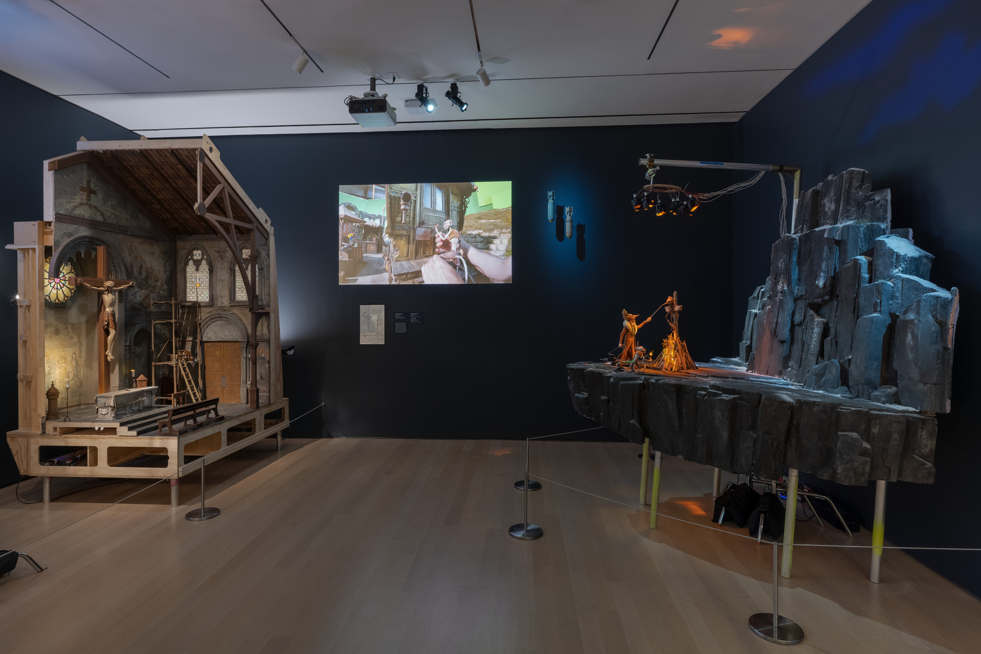 Installation View Of The Exhibition "Guillermo Del Toro: Crafting ...