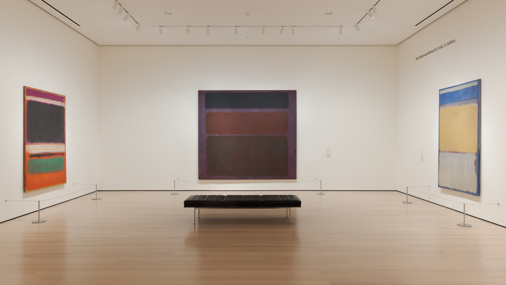 Installation View Of The Gallery “Mark Rothko” In The Exhibition ...