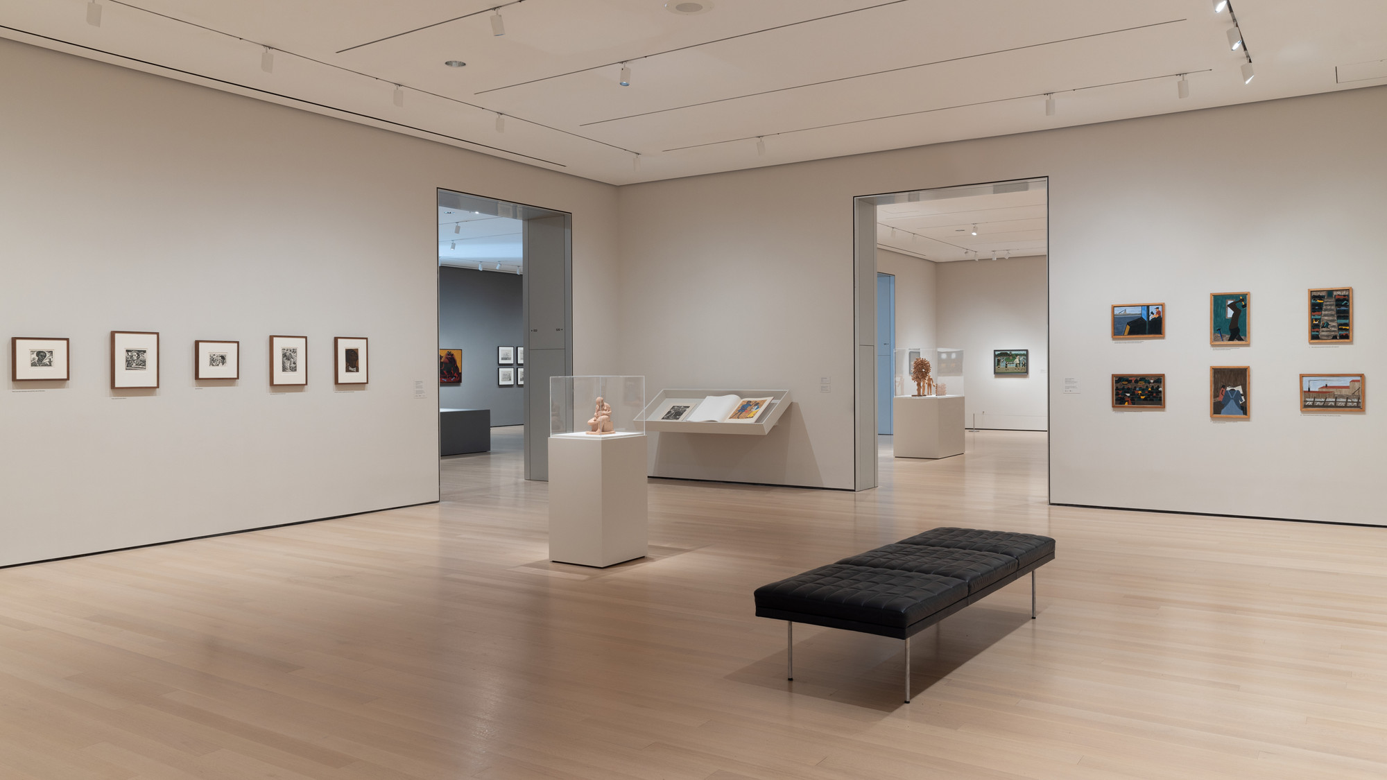 Installation view of the gallery 