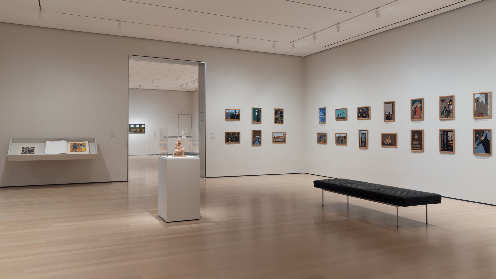 Installation view of the gallery 