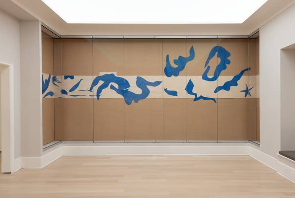 Henri Matisse. The Swimming Pool, Maquette for ceramic (realized 1999 ...