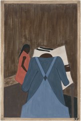 MoMA | One Way Ticket: Jacob Lawrence's Migration Series