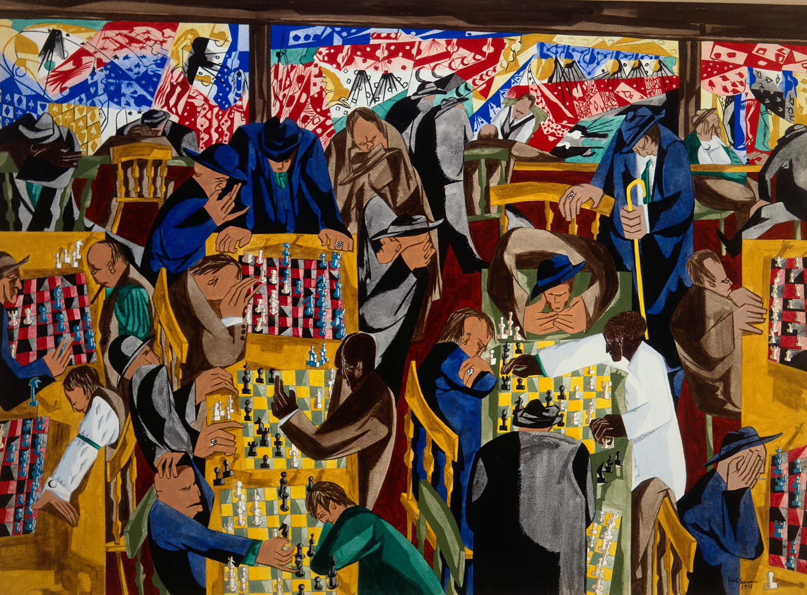 MoMA | One Way Ticket: Jacob Lawrence's Migration Series