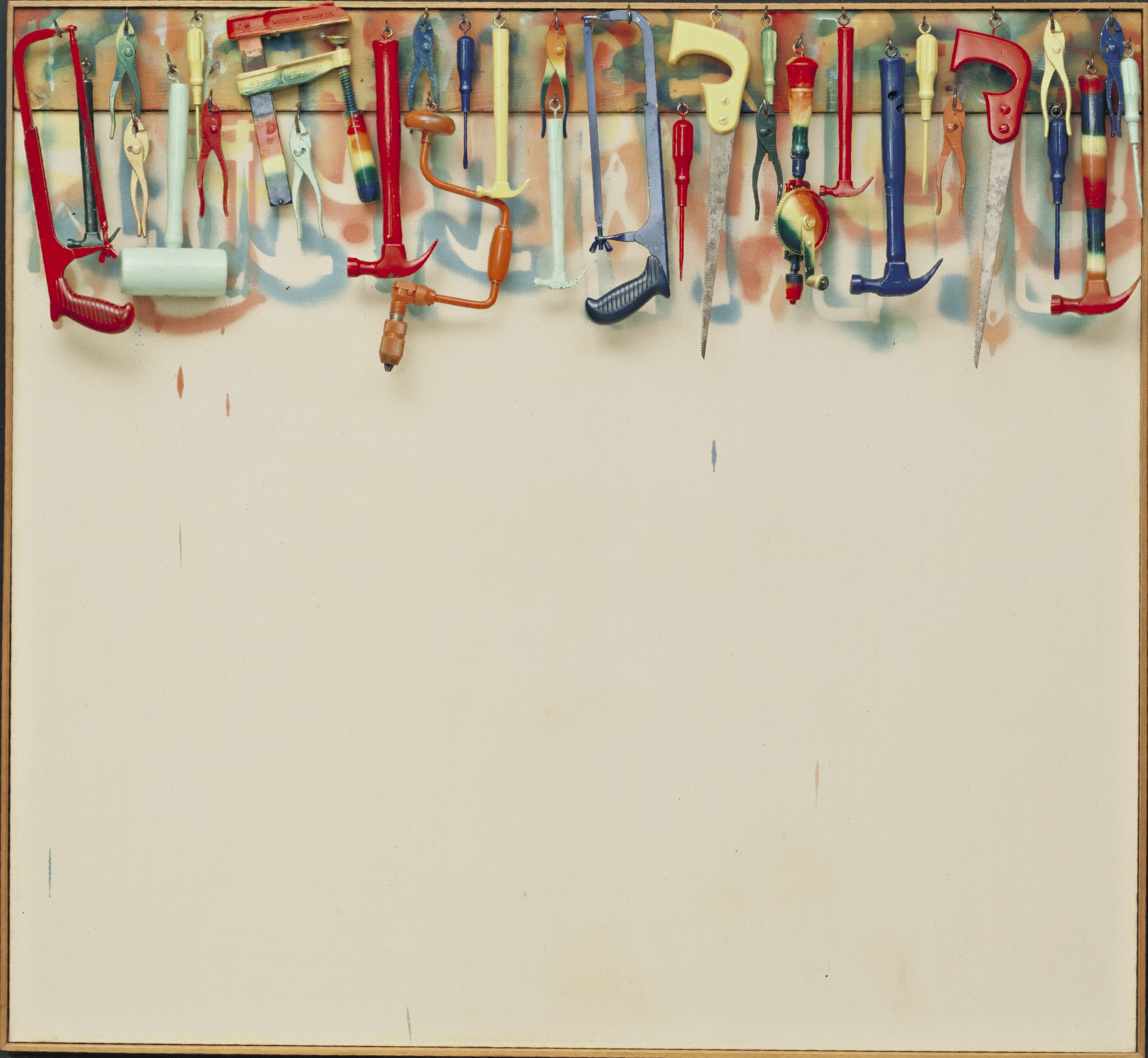 Jim Dine. Five Feet of Colorful Tools. 1962 | MoMA