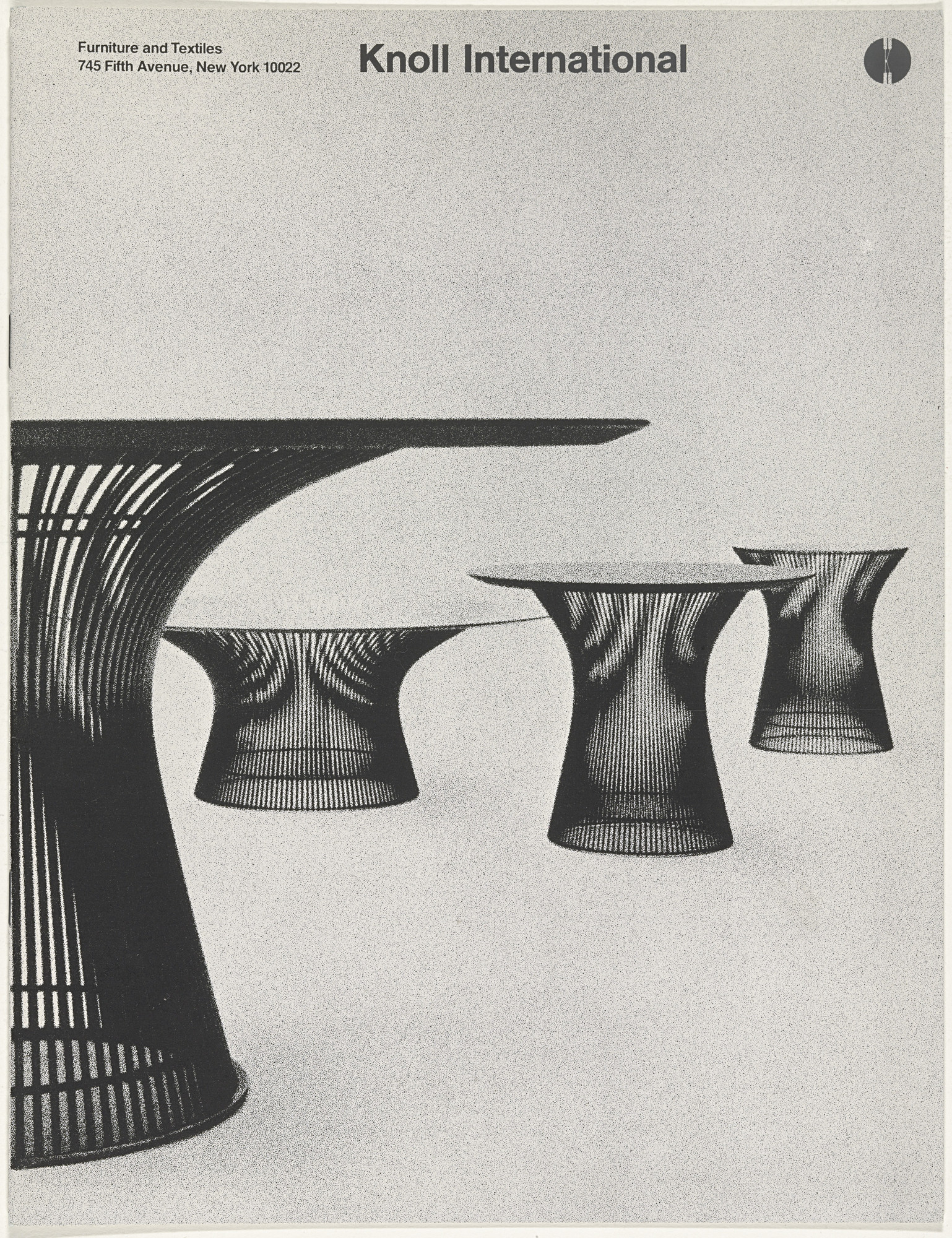 Massimo Vignelli Lella Vignelli Knoll International Graphic Program Furniture And Textiles 1971 Moma