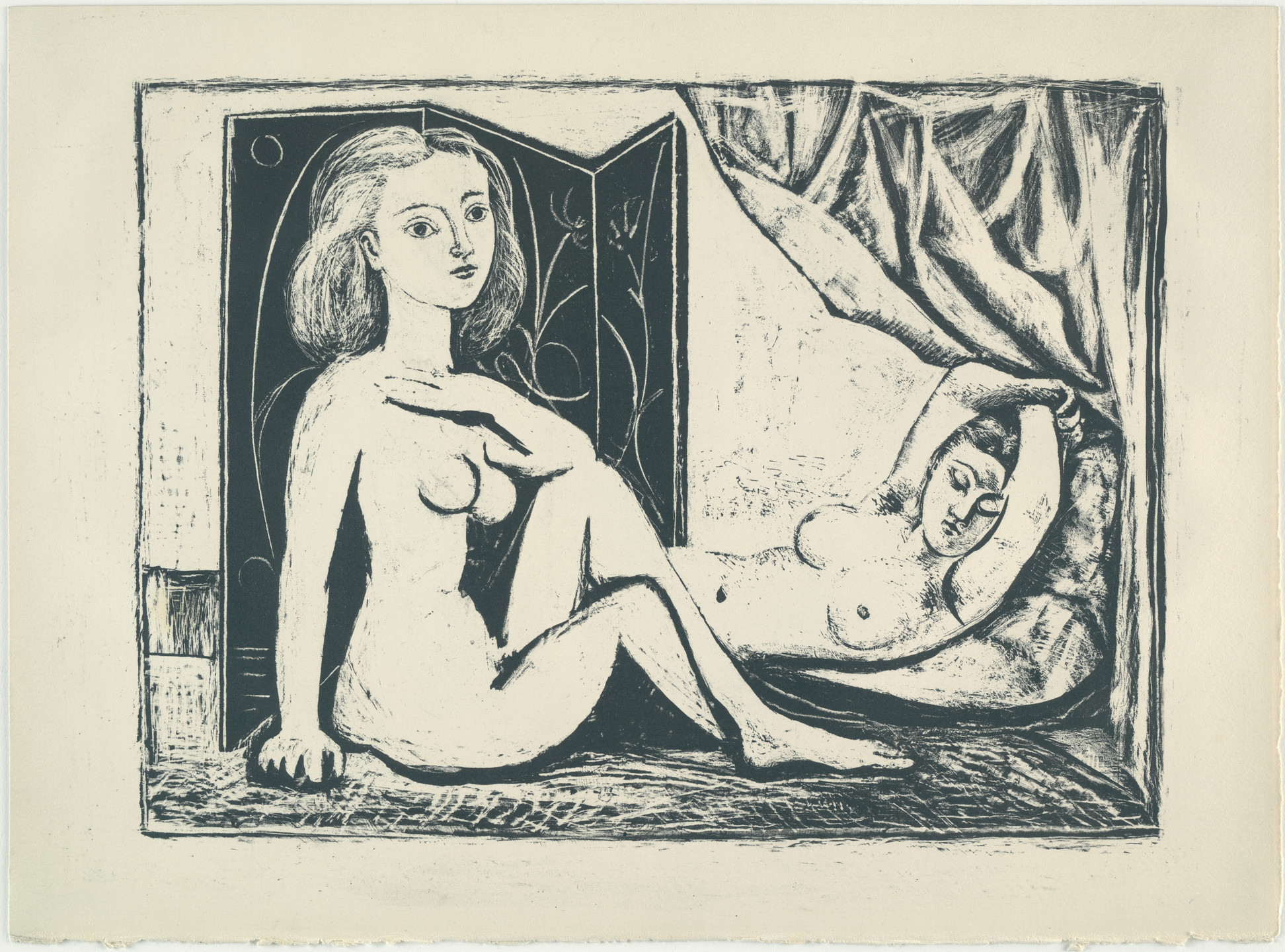 Pablo Picasso. Two Nude Women (Les Deux femmes nues). 1946 | MoMA