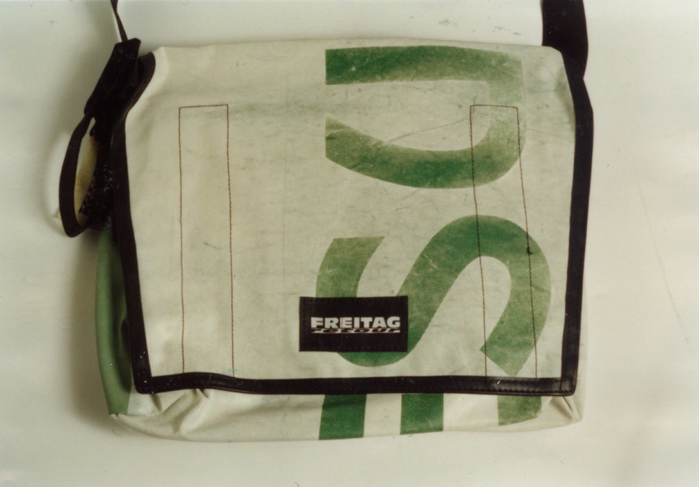 Markus Freitag, Daniel Freitag. Top Cat Bag (model F13). 1993 | MoMA